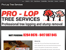 Tablet Screenshot of pro-lop.com